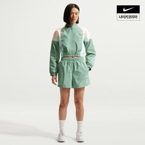 [나이키] 스포츠웨어 클래식 우븐 여성 미드라이즈 쇼츠 FV7558-006