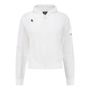 파리게이츠골프자켓 NQC 521E2SD409_WH 여성 메쉬 레이어 후드 집업 가디건