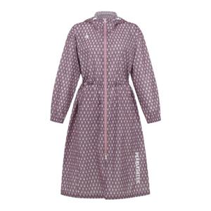 파리게이츠골프자켓 NQC 521D2JP502_PK 여성 하트 로고 패턴 패커블 롱 점퍼