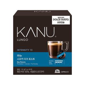 [카누]카누 돌체구스토 호환캡슐 스모키다크로스트 112g