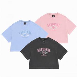 내셔널지오그래픽키즈  (K262GTS020) 여아 피그먼트 반팔티셔츠