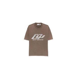 26 SS 오프화이트 레이싱 그래픽 티셔츠 44MAA120S26J00Z TP452267680