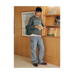 에잇세컨즈 8SECONDS 카고 와이드핏 데님 팬츠 블루 (264121GPMP) 264121GPMP 405890