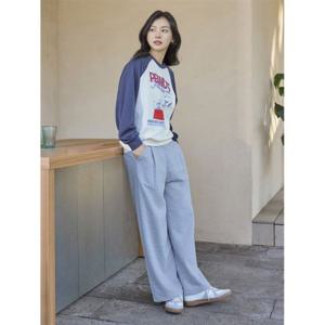 탑텐 TOPTEN 여성 소프트 테리 턱 와이드 스웨트팬츠_MSG5PT2903 MSG5PT2903 405764