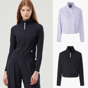 르꼬끄 [택가 139000원]여성 쿨코테 골지 집업 QP222OFT41