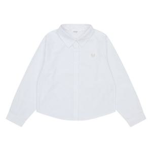 [에꼴리에]여아 베이직 솔리드 셔츠 24A1351_WT