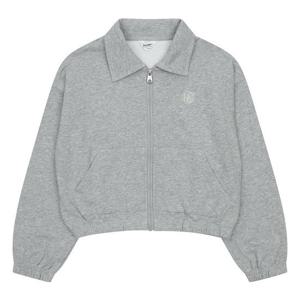 [에꼴리에]여아 밴딩 카라 집업 점퍼 24A0753_GY