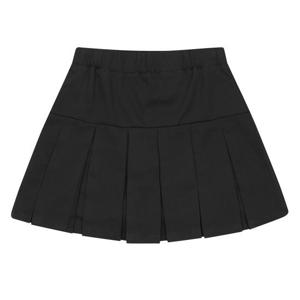[에꼴리에]여아 밴딩 솔리드 맞주름 스커트 24A5852_BK