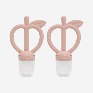 [옐루맘][엘루맘] 모윰 애플피치 치발기 과즙망 피치핑크 2개 (2