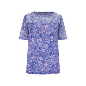 크로커다일레이디 플라워 라운드 티셔츠 CLEMTS124