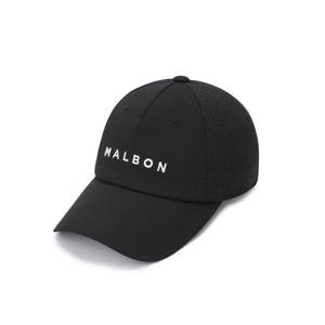 [말본골프]말본골프 말본 레터링 타공 볼캡 BLACK M6243PCP15BLK