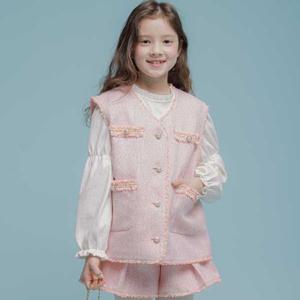 [아이러브제이]N.브리짓 트위드 베스트 JVSOU64