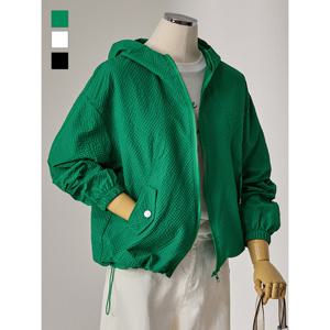 [커스텀에이블]후드 집업 스트링 점퍼_T2604JP010B