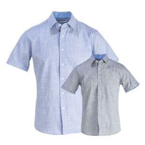 엣지애 남성 세모도트 반팔 드레스셔츠 MCTCT5119S1