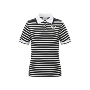 캘러웨이골프반팔티 LQS CWTY24M602_BK 여성 여름 선염 스트라이프