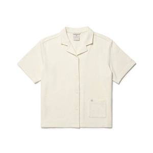 스노우피크 SNOWPEAK APPAREL 테리 여성 반팔 셔츠 (S26MWFSH35) Butter Ivory S26MWFSH35BI 406654