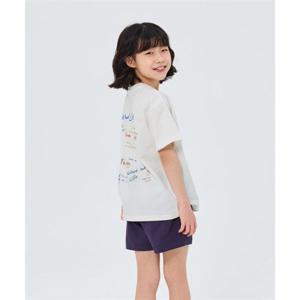 스노우피크 SNOWPEAK APPAREL KIDS 키즈 소로나 크레용 반팔 티셔츠 (S26MKFTS81) Off White S26MKFTS81OW 406732