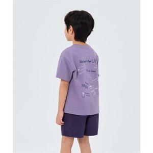 스노우피크 SNOWPEAK APPAREL KIDS 키즈 소로나 크레용 반팔 티셔츠 (S26MKFTS81) Purple S26MKFTS81PP 406735