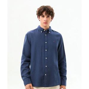 타미힐피거 TOMMY HILFIGER [Regular fit] 도비 스트럭쳐 셔츠 (T12G0WSH012MT1DCC) T12G0WSH012MT1DCC 454492