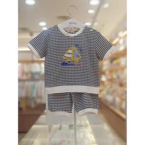 아가방 세이브존06 테오체크요루반팔7부상하세트 01S3330J06