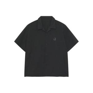 노르디스크 NORDISK 휘게 프리미엄 포켓 반팔 셔츠 - M_Black OMM26401Z1 407474