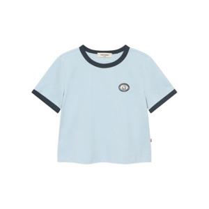 노르디스크 NORDISK 크롭 링거 반팔 티셔츠 - W_ICE BLUE OWM26246IC 407484