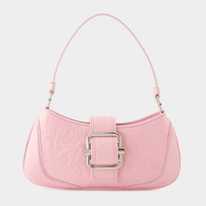 오소이 버클 디테일 커브 탑 스몰 숄더백 24SB050_01_02 PINK