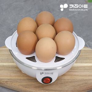 [간편하게 만드는 찐계란] 키친아트 1단 계란찜기 멀티찜기 KA-1070 / 화이트