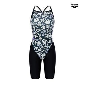 아레나 여자 고스트빌리지 4부 반신 싱글 크로스 스트랩백 A5SL1LH03 BLK