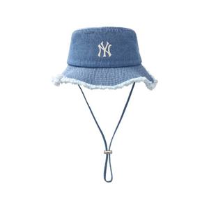 MLB모자 PQJ 3AHTD025N-50BLL 컬러 데님 사파리 버킷햇 뉴욕양키스