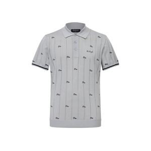 [와이드앵글] 남성 CO 버티컬 스카시 패턴 폴로 스웨터 WMM26K52C1