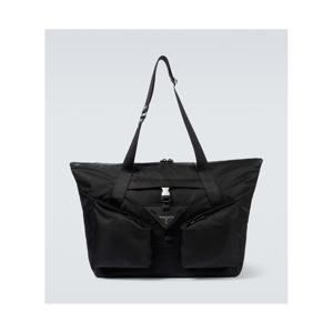 프라다 Re Nylon 레더 트리밍 더플 백 P00897404