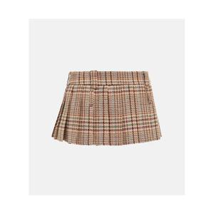 미우미우 체크 미니스커트 P00710219