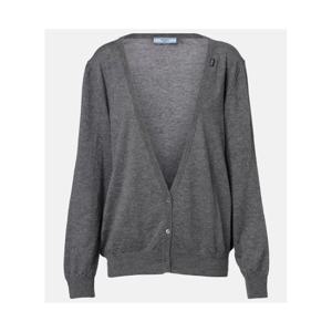 프라다 캐시미어 카디건 P01172989