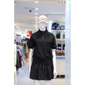 [벤제프][벤제프] BQ2MWTS884 BLAC_K 여성 포켓장식 반집업티셔