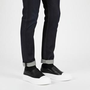 알렉산더 맥퀸 21FW 남성 데크 스케이트 플림솔 스니커즈 (654595_WHZT8_1070_21F)