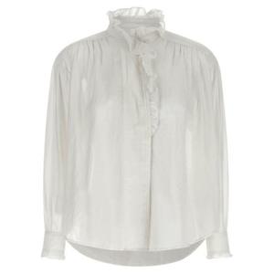 라프리마 이자벨마랑 PAMIAS 파미아스 러플 셔츠 HT0001FC B3J04E 20WH