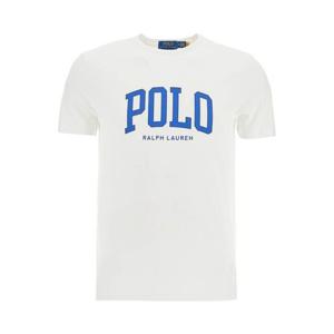 라프리마 폴로 랄프 로렌 커스텀 슬림핏 로고 프린트 반팔 티셔츠 710961130003