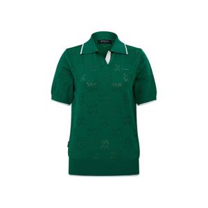 [와이드앵글] 여성 CO 로고 스카시 폴로 넥 스웨터 WWM26K72G8