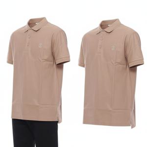 버버리 남성 자수 로고 폴로 반팔티셔츠 (8083157 SOFT FAWN 24S)