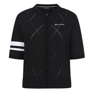 (테일러메이드) 여성 반팔 집업 니트 가디건 TWSCN5131-199