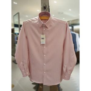 신사양말증정 DMP1SHDL182-R1 26년 S S 신상품 일반핏 노케어 핀스트라이프 긴팔셔츠