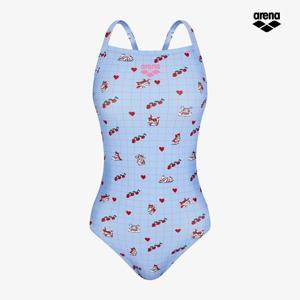 아레나 셔레이드쇼 원피스 더블 크로스 스트랩백 A6SL1LO14 BLU