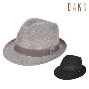 [와이월드 모자] 닥스 띠 포인트 중절모 DK62MVA001