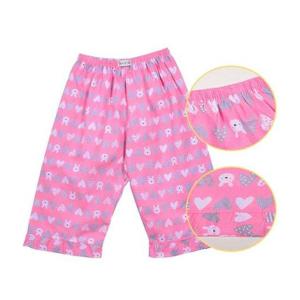 큐티 쾌적 엠보 여성 8부 파자마 홈웨어 잠옷바지