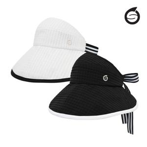 [특가] 선덜랜드 여성 라인배색 하프 골프 버킷햇 - SLL4ACP505