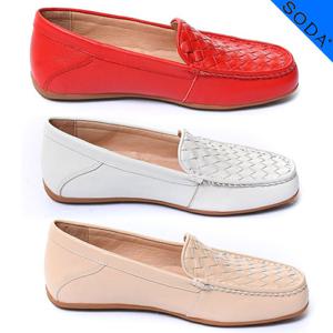 소다 여성 세미캐쥬얼 드라이빙로퍼 (굽 2CM) ALS110