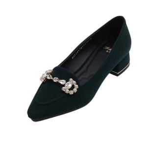 여성 크리스탈 장식 로퍼 3CM(ALF204TW64)