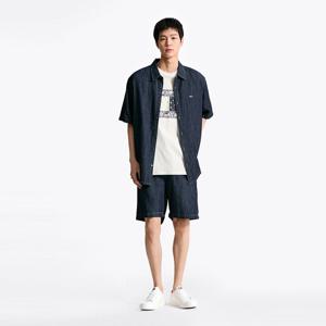 [공식][타미진스] 린넨 데님 쇼츠 (T32F1NEQ01TML11AP)