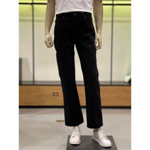 플랙진 22 F W 스티지 남성 레귤러 스트레이트핏 블랙 데님 청바지 PJTT5SZM283